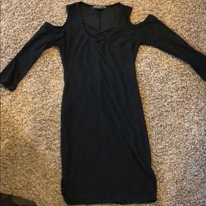 Cold shoulder LBD